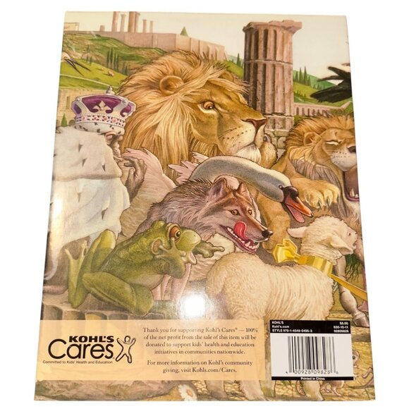AESOP'S FABLES Illustrated by Charles Santore 2010 HC/DJ Kohl's Cares Hardcover - Picture 6 of 6